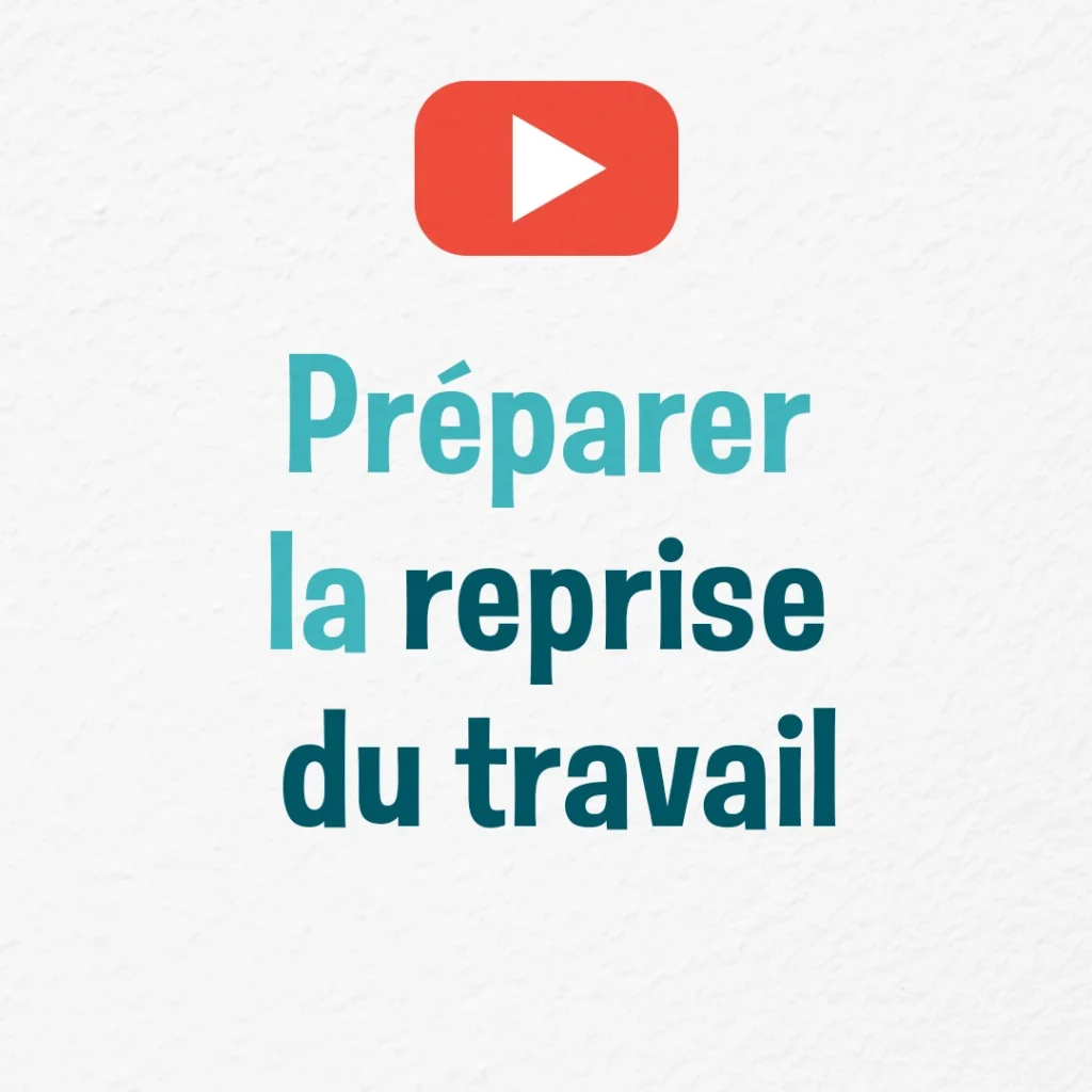 Le coaching pour préparer la reprise du travail après un burn‑out